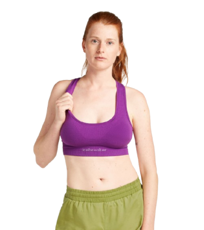 Спортен сутиен Icebreaker Merino Blend 260 ZoneKnit Seamless Bra Summer 2025
