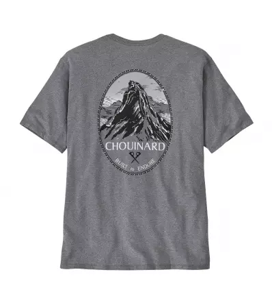 Тениска Patagonia Chouinard Crest Pocket Responsibili-Tee M's