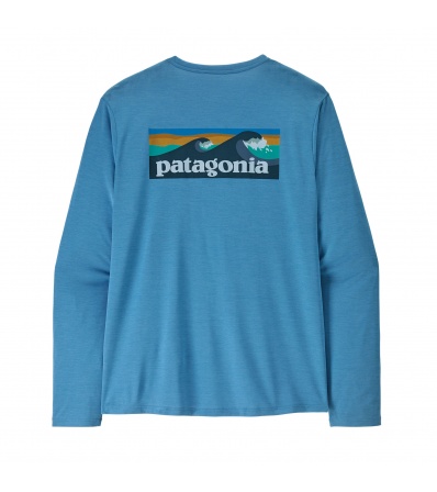 Блуза Patagonia Long-Sleeved Capilene Cool Daily Shirt - Boardshort Logo M's